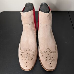 Marc Nolan Donovan Suede Wingtip Chelsea Boots